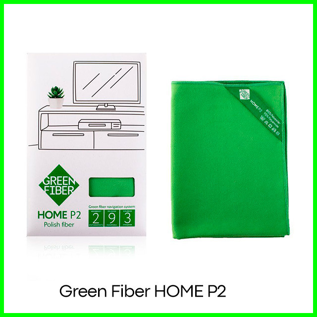 Файбер полирующий Green Fiber HOME P2, зеленый