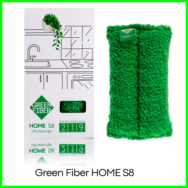 Губка Инволвер Green Fiber HOME S8, зеленая