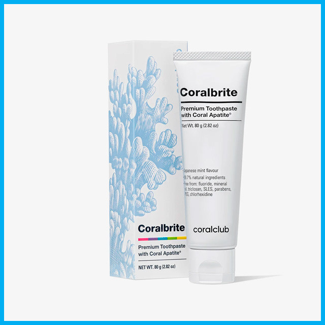 Зубная паста Coralbrite Коралловый клуб