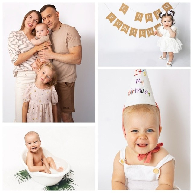 Прайс на услуги фотографа новорожденных