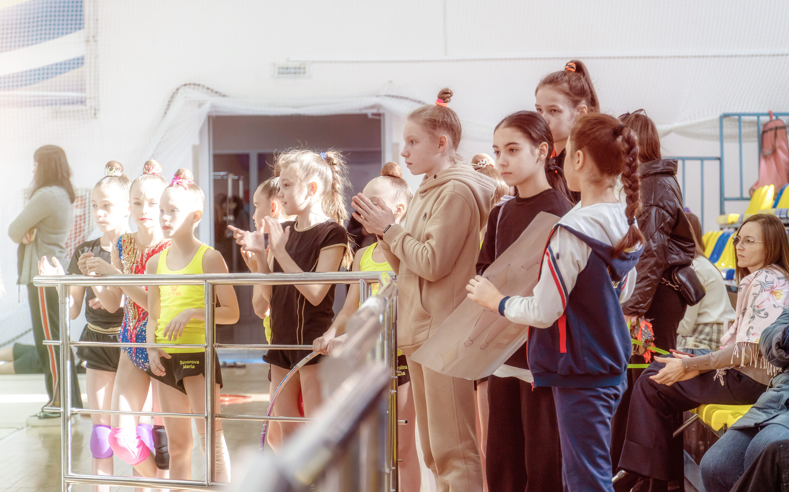 Красота и грация на ковре спортивной школы «Прибой»