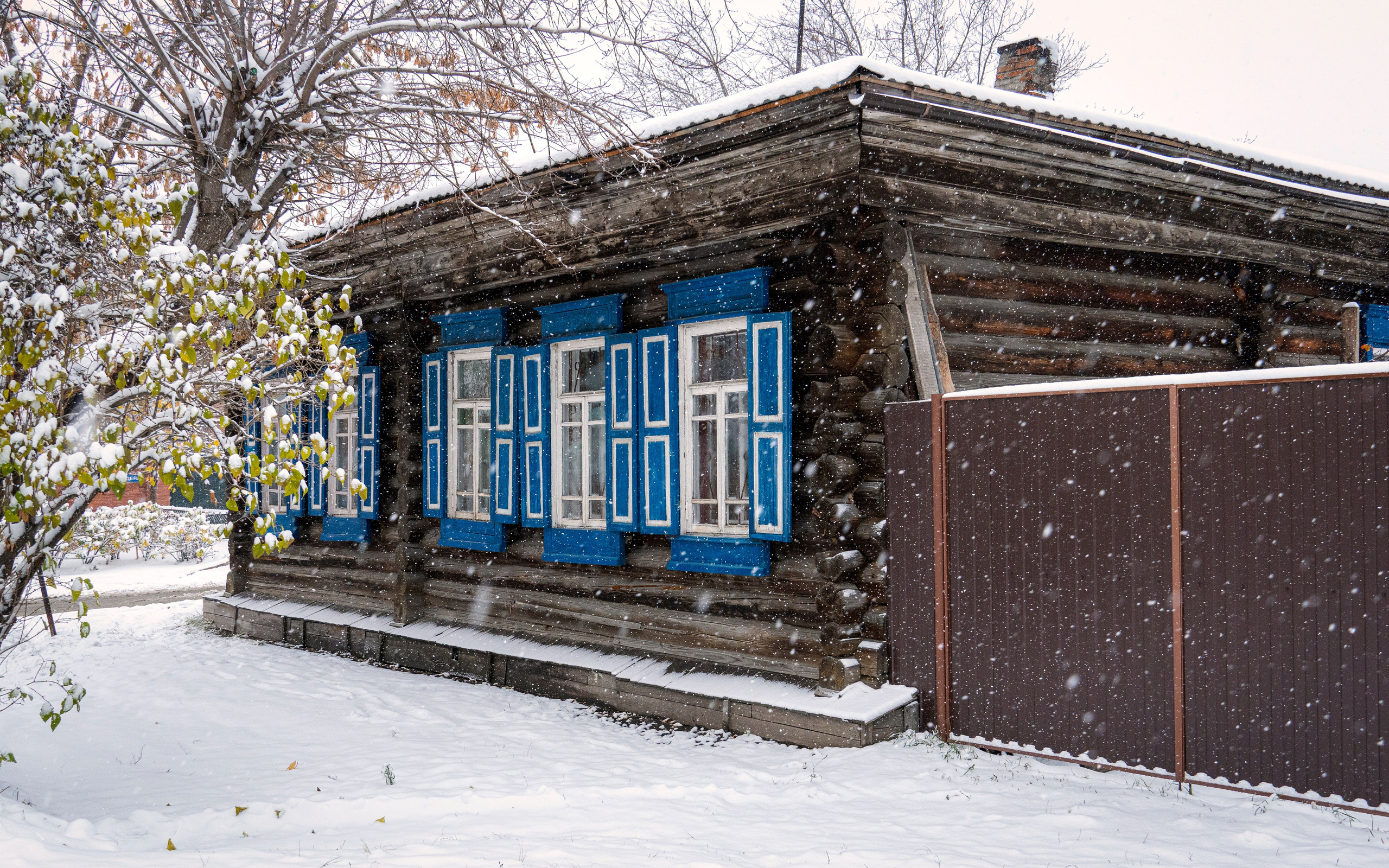 Первый снег Малого Городища