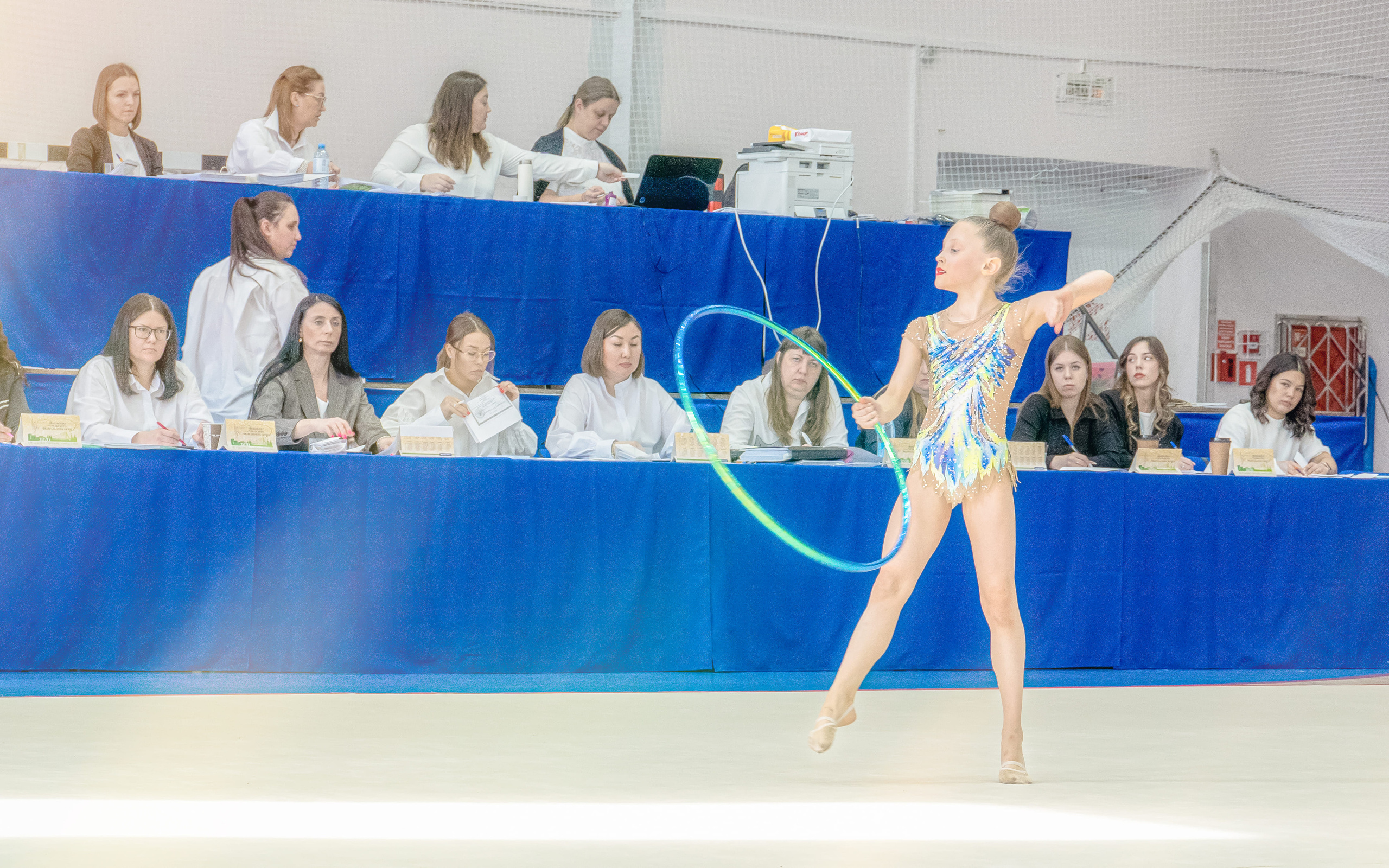 Красота и грация на ковре спортивной школы «Прибой»