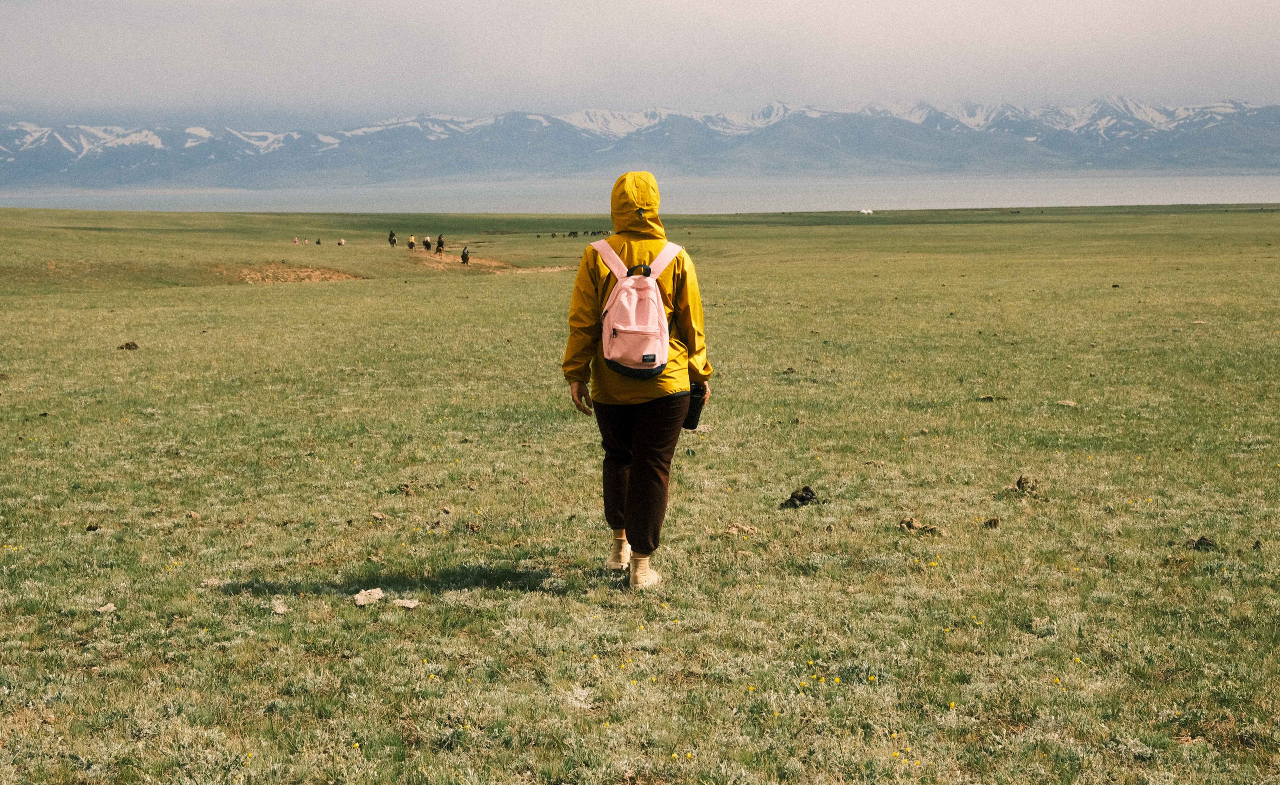 История «одной» фотографии, Киргизия. -