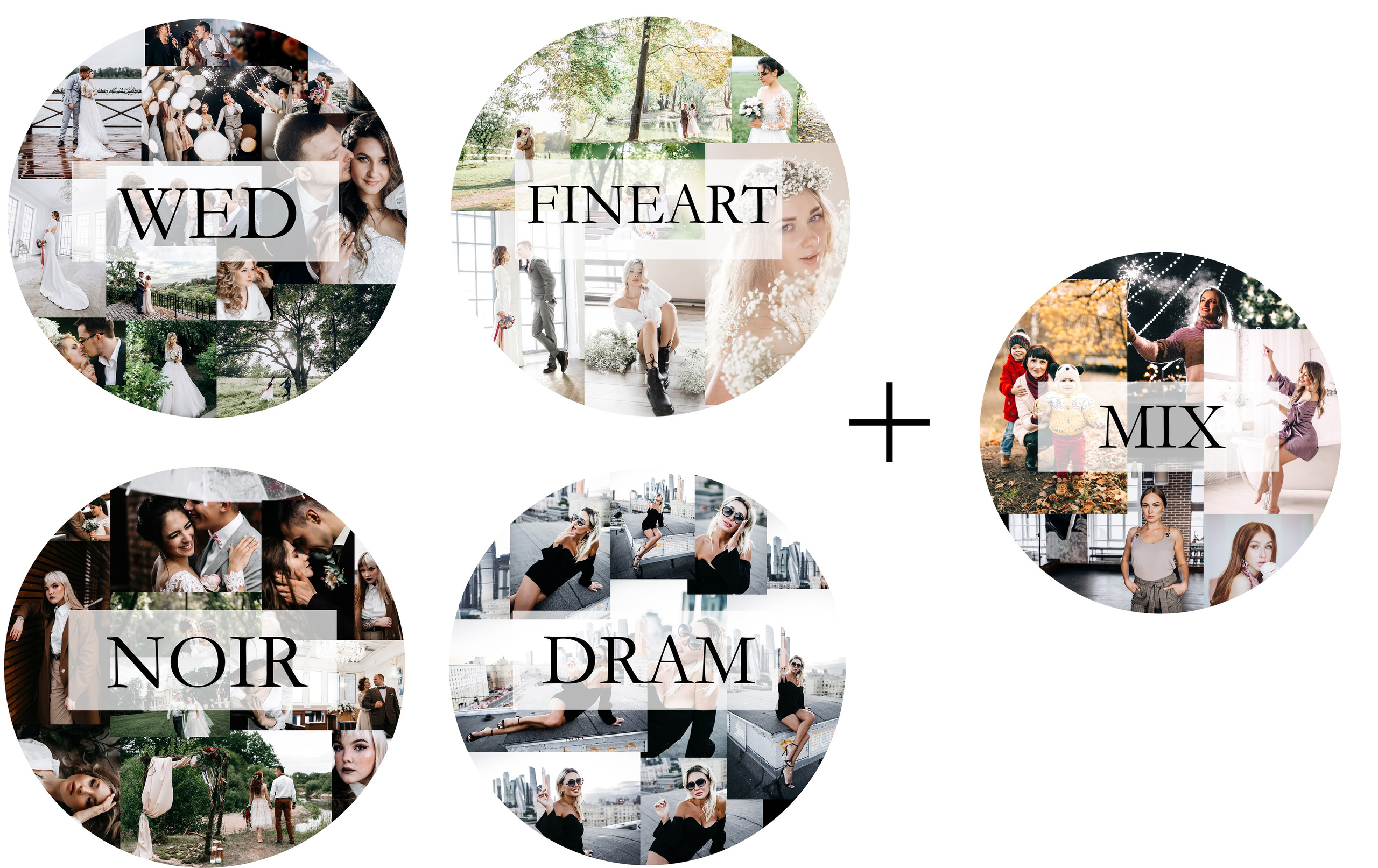 Пресеты. Свадебный и семейный фотограф Александра Кос