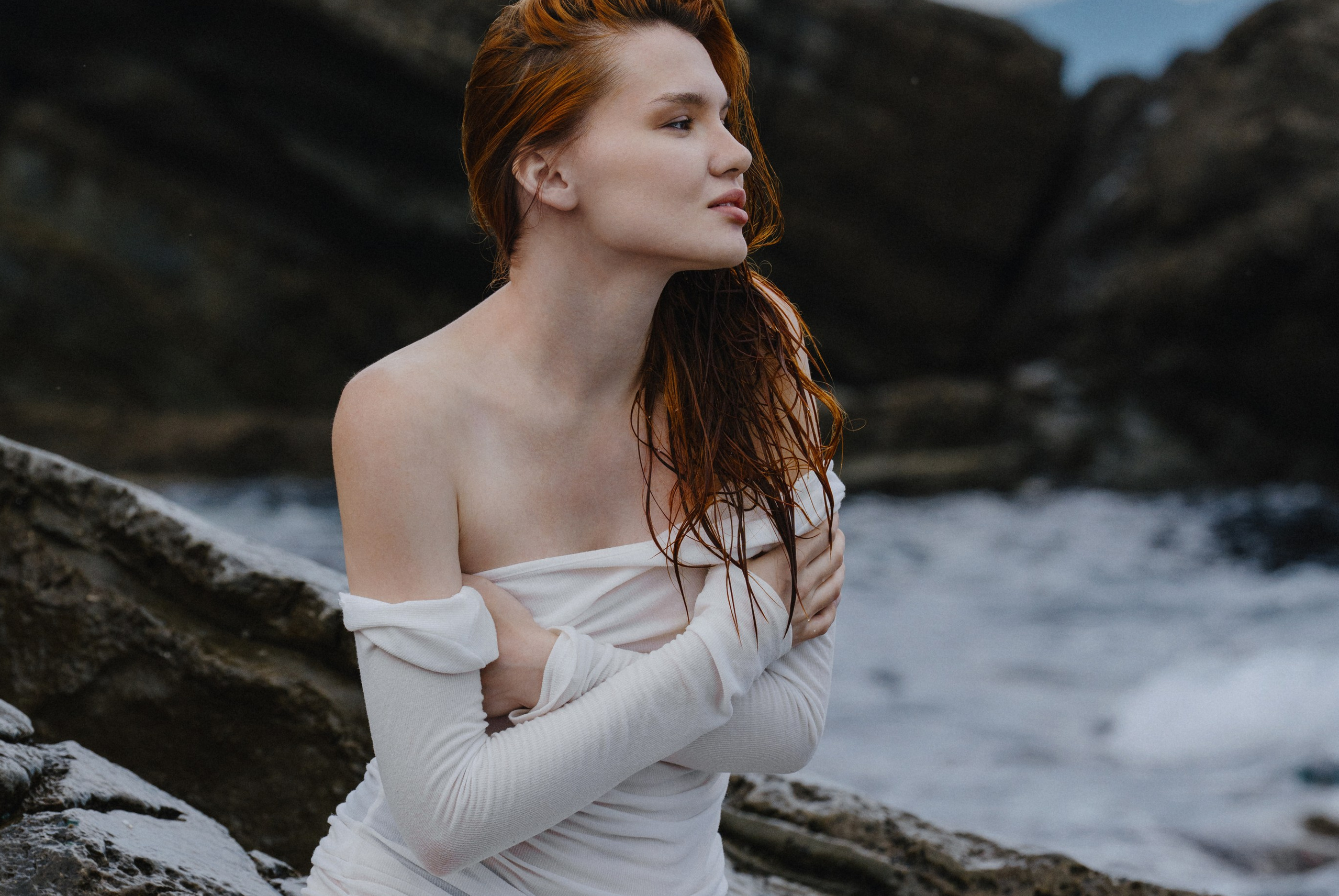 Фотосессия на берегу моря