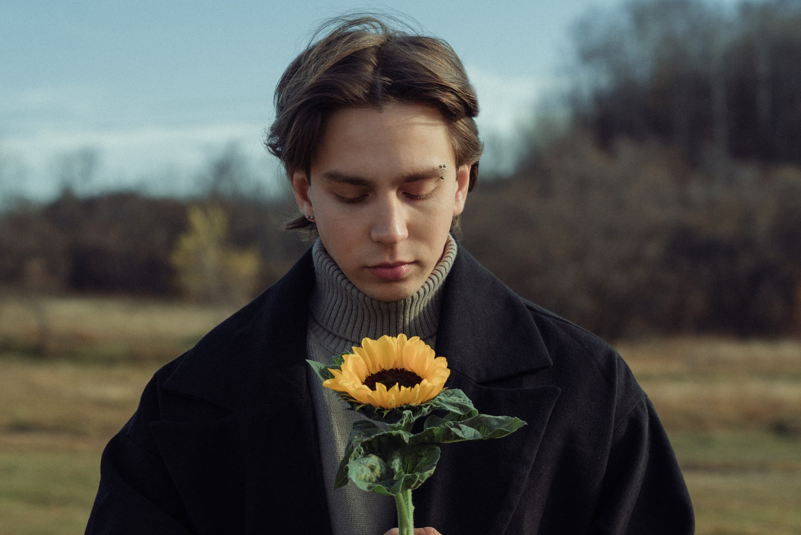 Уличная мужская фотосессия