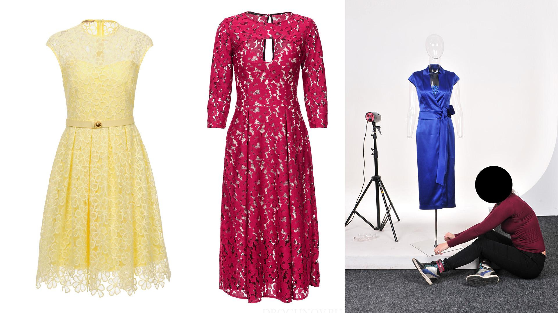 Фотосъемка одежды на манекене