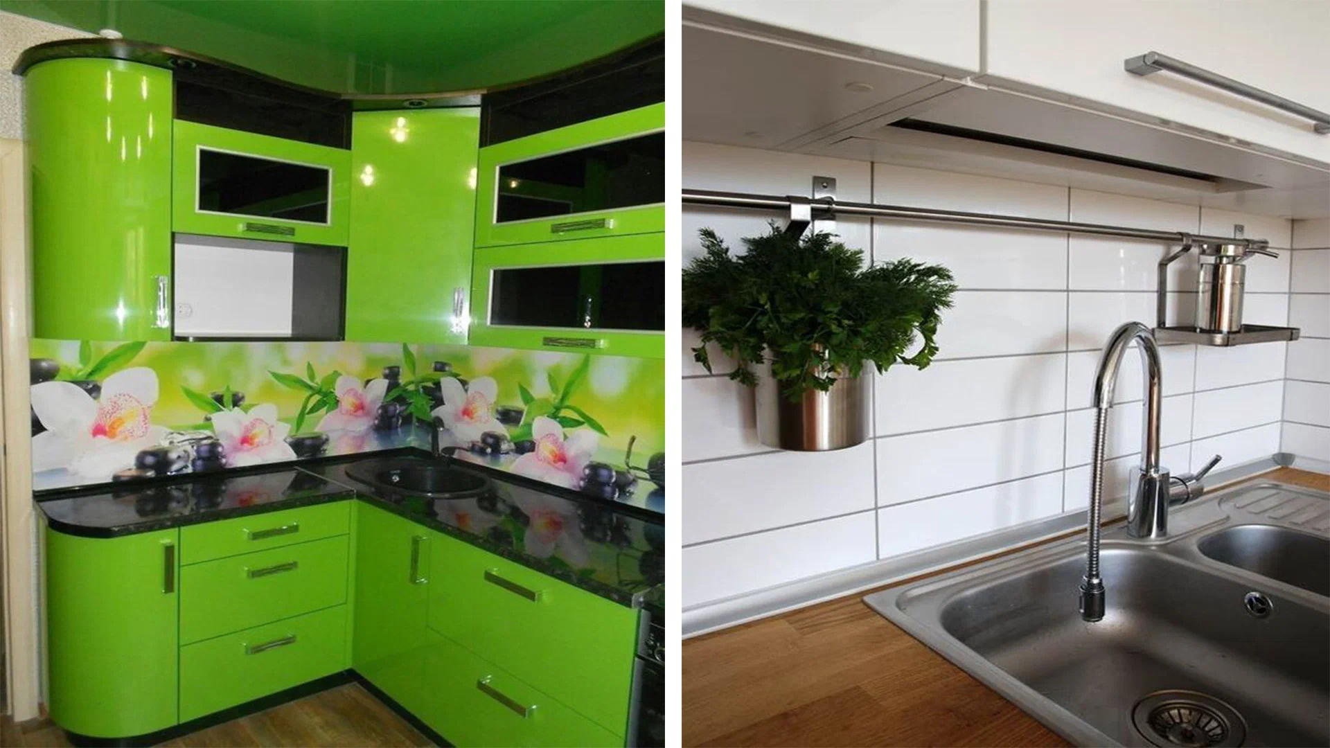 Фотопечать на&nbsp;фартуке Изображение фруктов, овощей, кофе на&nbsp;кухонном фартуке сегодня считается моветоном.&nbsp;Изображение животных, городов и&nbsp;цветущих деревьев также относятся к&nbsp;устаревшим вариантам. Альтернативой может стать керамическая плитка, имитация натуральных камней, бетон, стекло.&nbsp;Если хотите акцентный фартук, выбирайте рельефную фактуру или плитку с&nbsp;лаконичным узором.