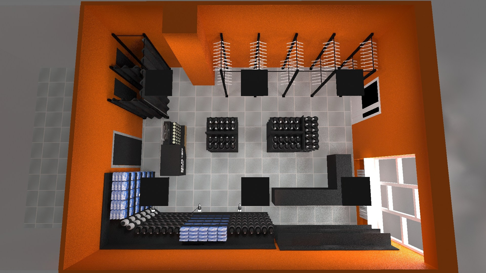 Визуализация магазина спортивного питания 5lb в городе Якутск - смотреть в портфолио