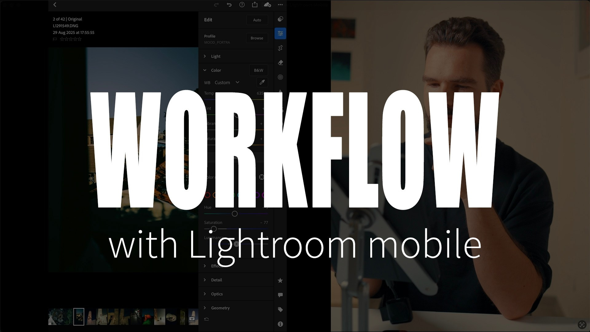 AUTHENTIC FILM. Visual artist Daniil Kontorovich