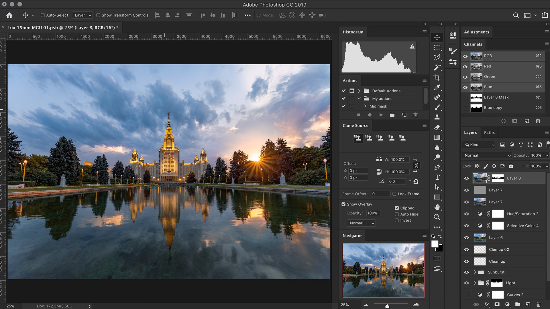Ttimeblending master class. Vadim Sherbakov Portfolio