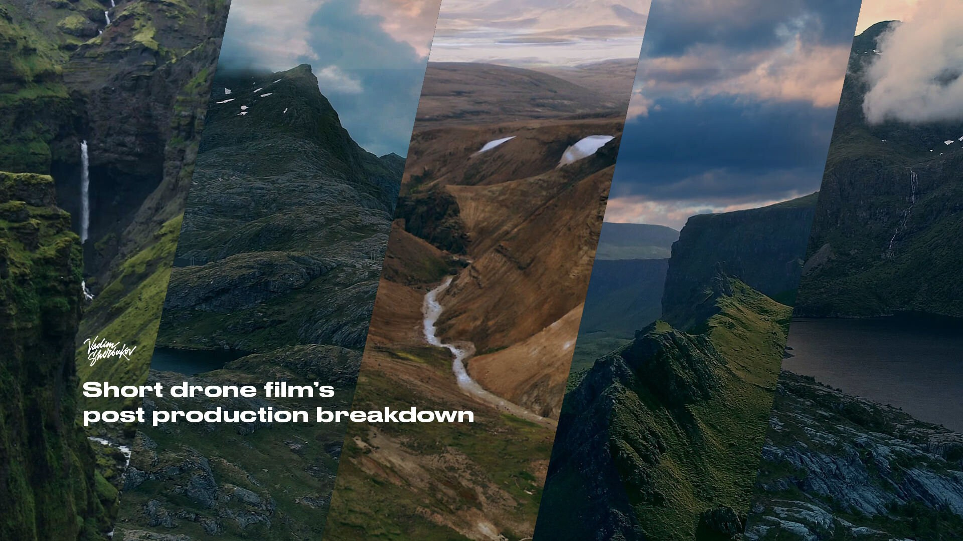 Drone Film master class by Vadim Sherbakov. Short films by Vadim Sherbakov