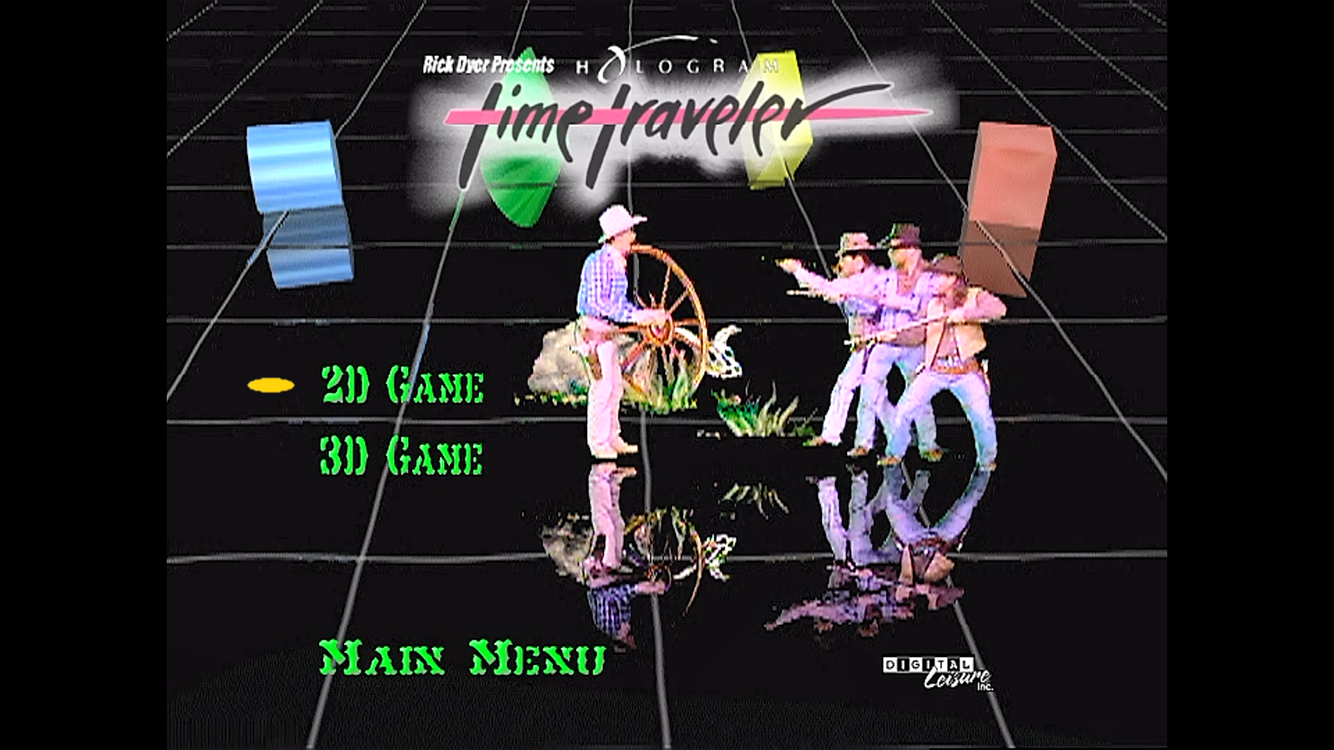 № 17 Hologram Time Traveler (1991) — всё ради одной фишки. Wordlessly