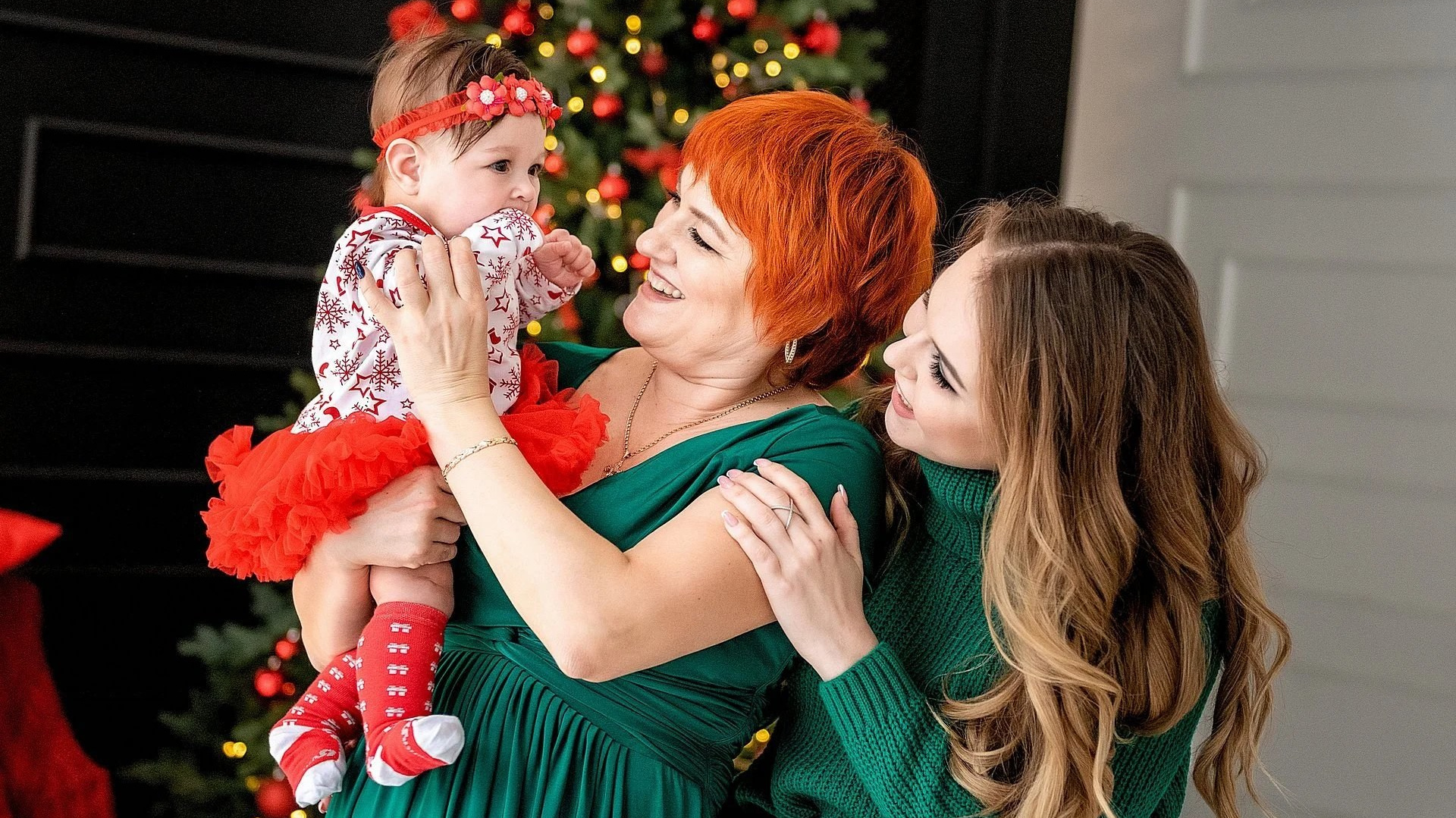 Семейная новогодняя фотосессия с детьми в Ростове на Дону