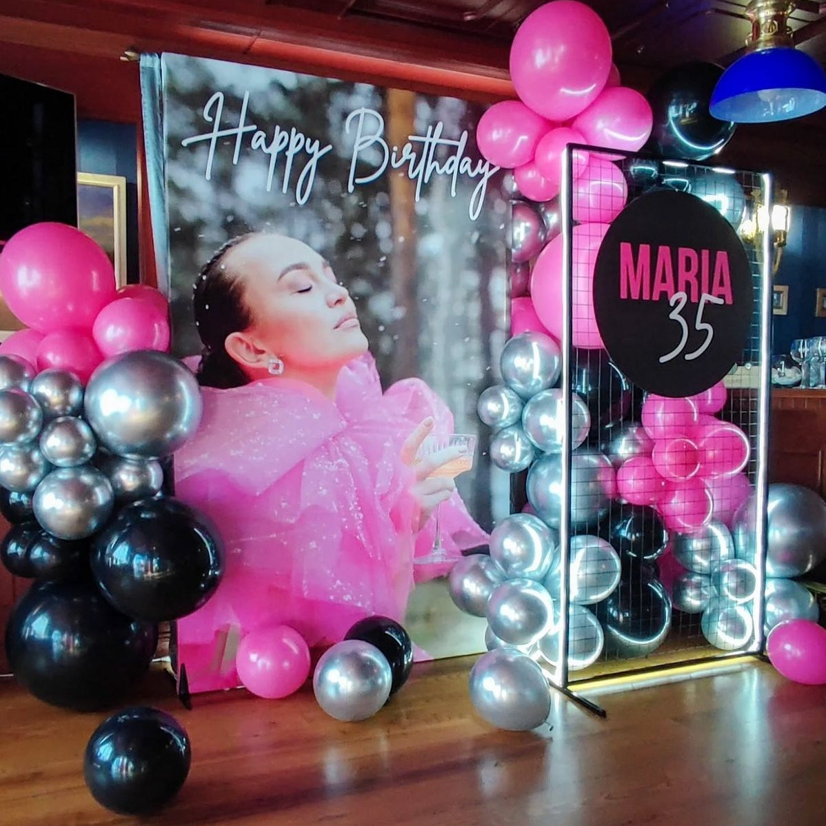 Оформление юбилея. Фотозона на юбилей. Заказать в Воронеже, Липецке,