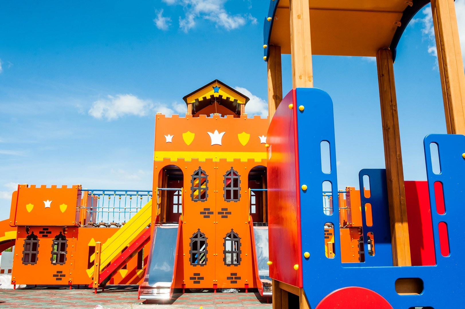 Детская площадка. Гостевой дом Каприот в средиземноморском стиле