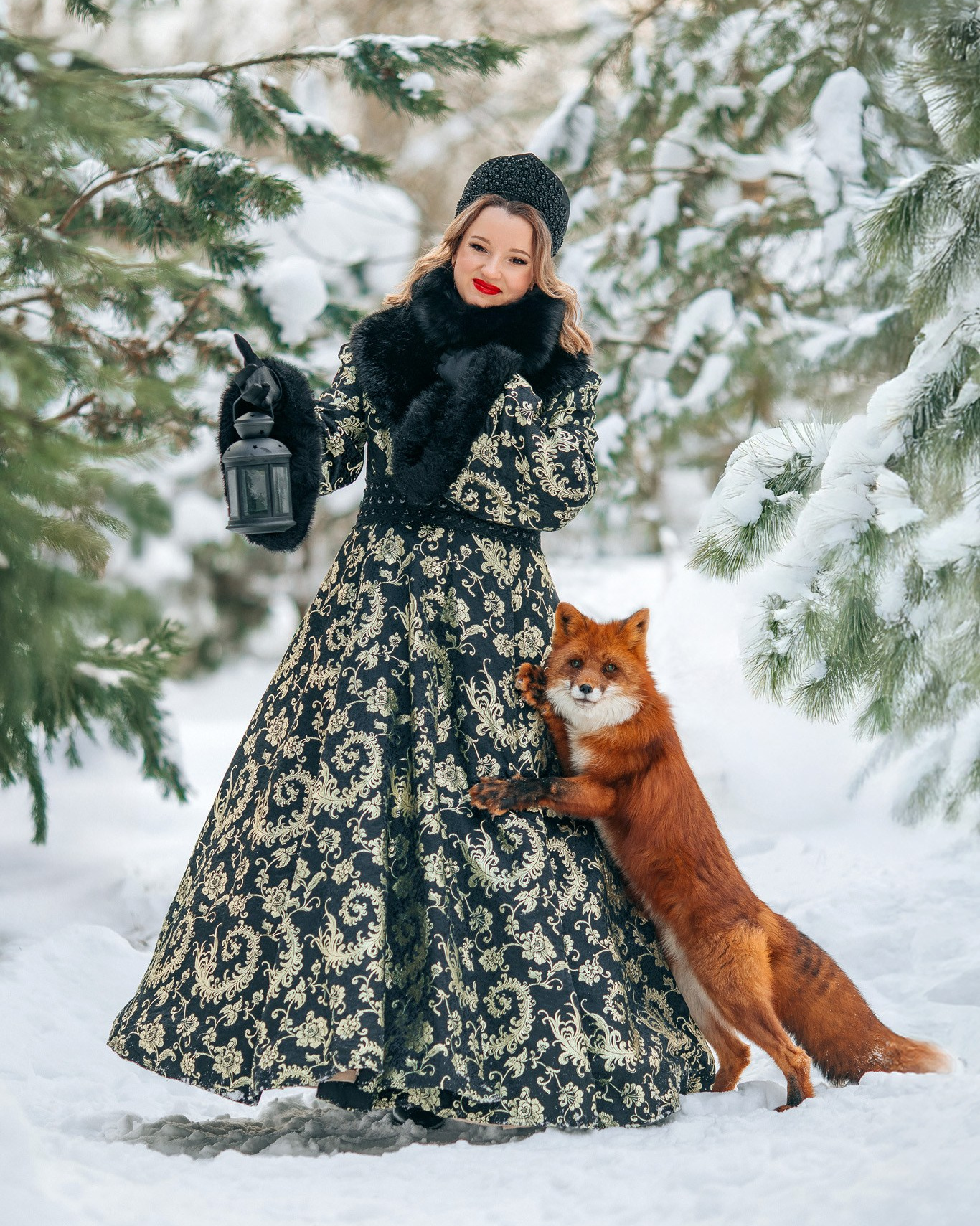 Фотосессия с лисой в Москве. Фотограф в Москве — Надежда Гурьева | Дети, семьи, животные