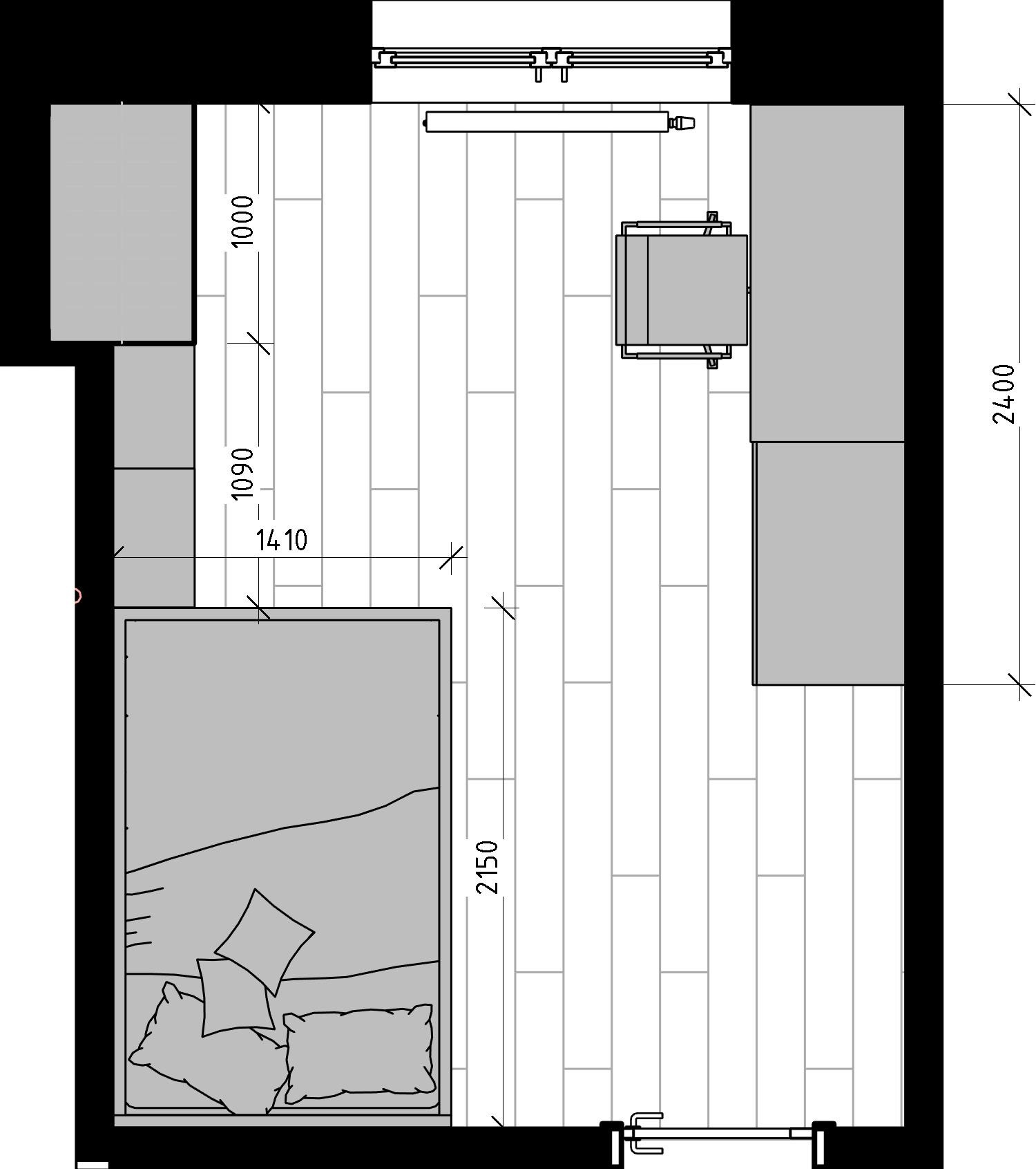 Квартира Москва ЖК Фонвизинский. Архитектурно-дизайнерское бюро ROOMS