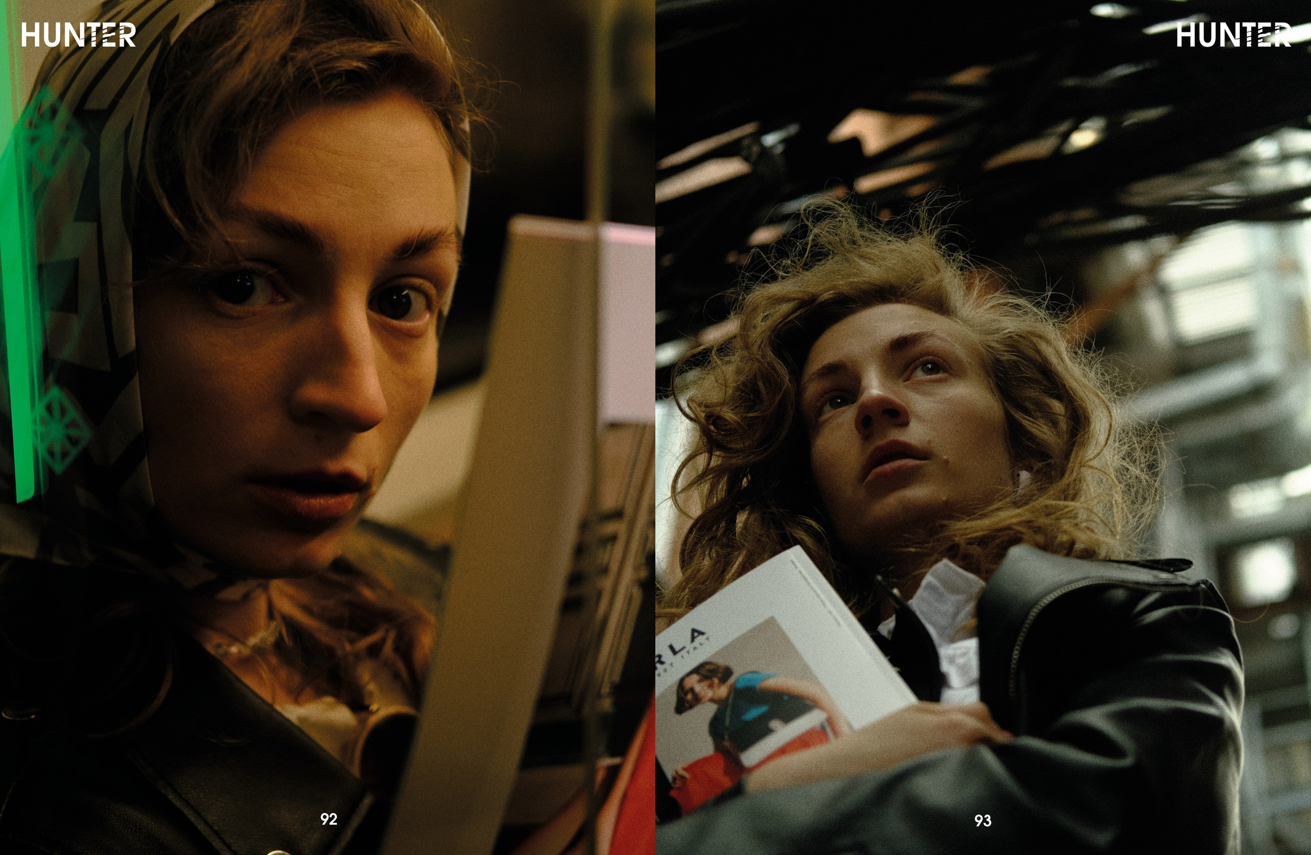 Портрет девушки с журналом