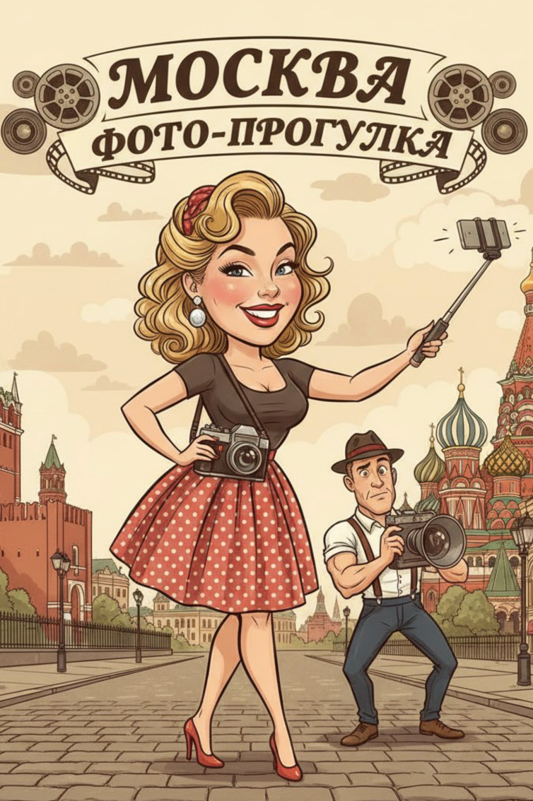 Прогулки по Москве - фотосессия