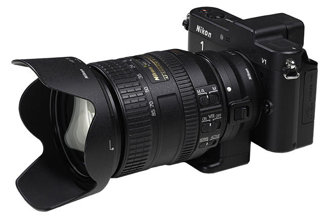 Nikon 1 V1 Camera with AF-S DX Nikkor 16-85mm f/3.5-5.6G ED VR. Examples of RAW files