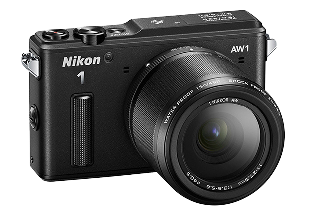 Nikon 1 AW1 mirrorless camera. Examples of RAW files