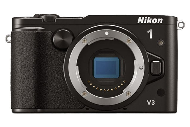 Nikon 1 V3 mirrorless camera. Examples of RAW files