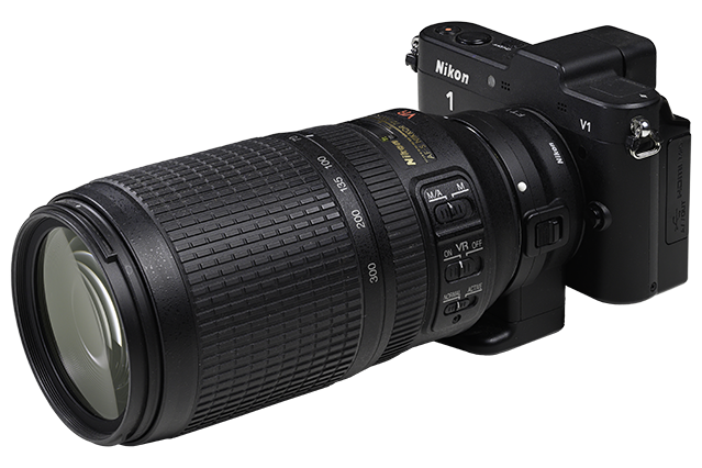 Nikon 1 V1 Camera with AF-S VR Zoom-Nikkor 70-300mm f/4.5-5.6G IF-ED. Examples of RAW files