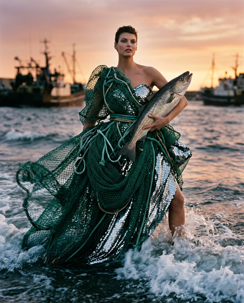 Минтай от кутюр. Фотограф Наташа Скрипка