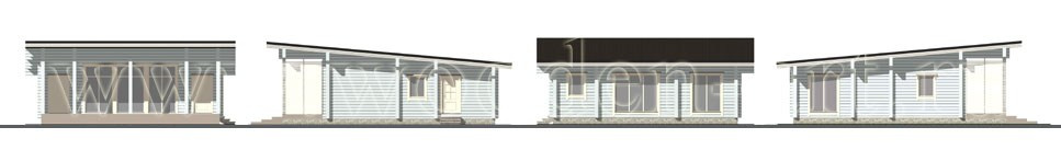 «Островки» 120 кв. м. Проекты деревянных домов