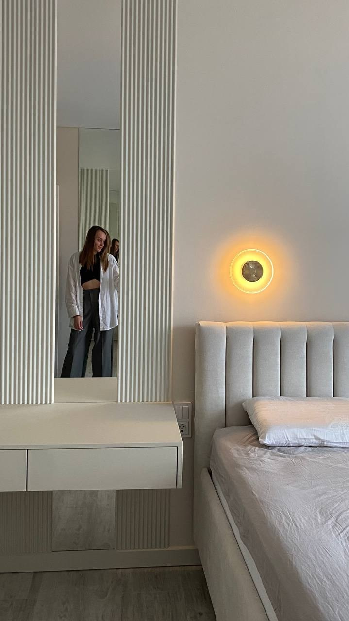 Реализация спальни. Дизайнер интерьера Кристина Дедова / Оренбург, Москва