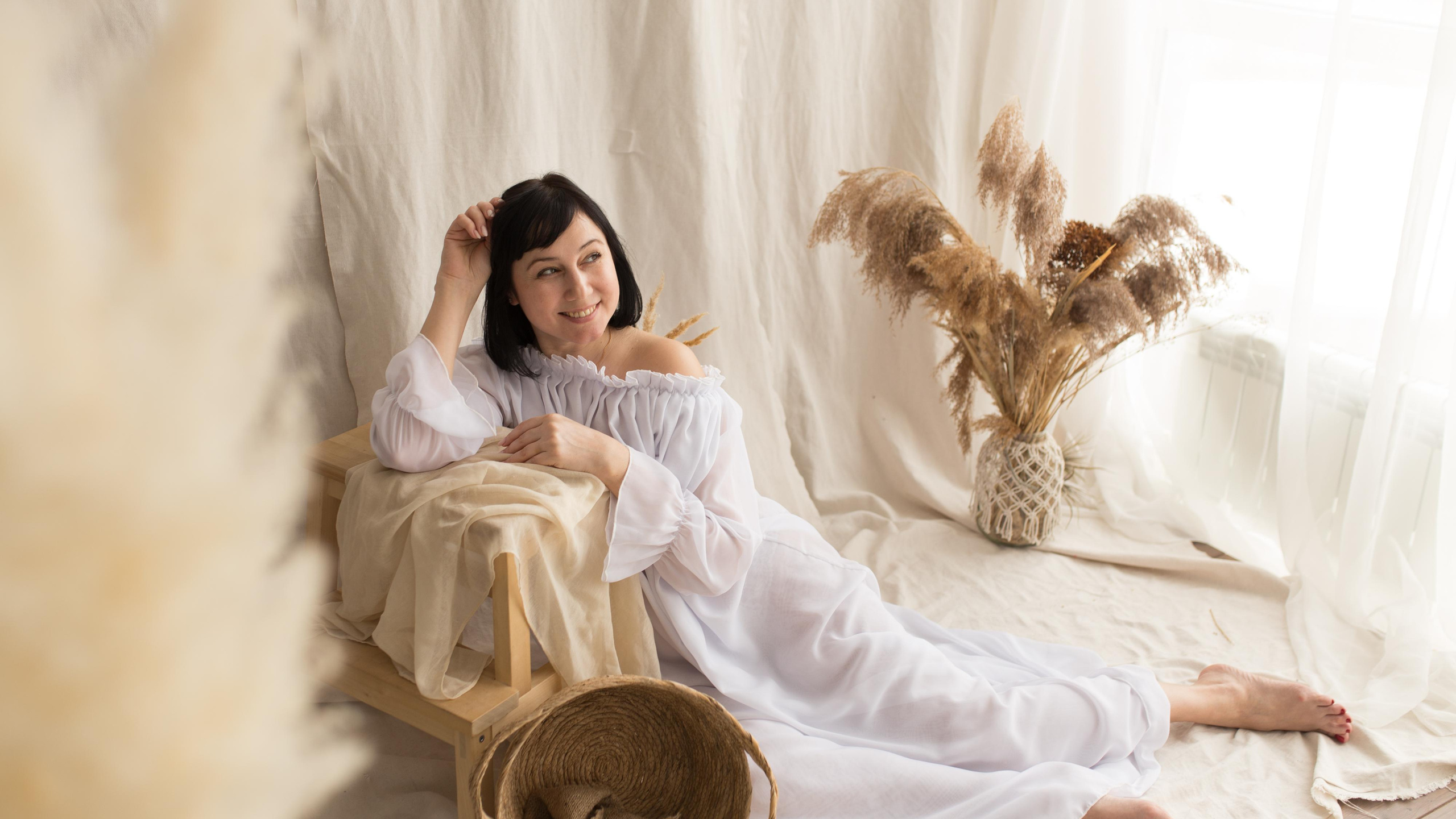 Женский портрет, семейная съемка. Фотограф новорождённых малышей и детский фотограф В Казани Лана Максим