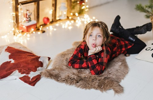 Фотопроект Perfectly Plaid Christmas Holidays. Семейный и женский фотограф в Санкт-Петербурге Виктория Кострова