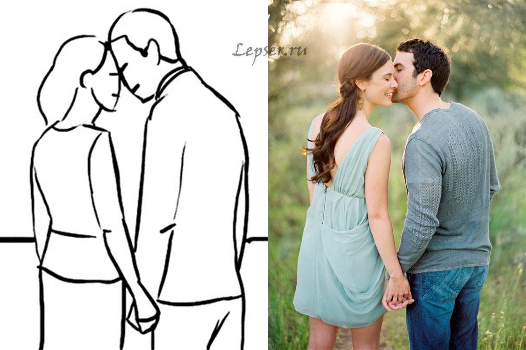 РЕКОМЕНДАЦИИ ПОЗИРОВАНИЕ, РЕФЕРЕНСЫ, ИДЕИ ДЛЯ МОЛОДОЖЕН НА ПРИРОДЕ