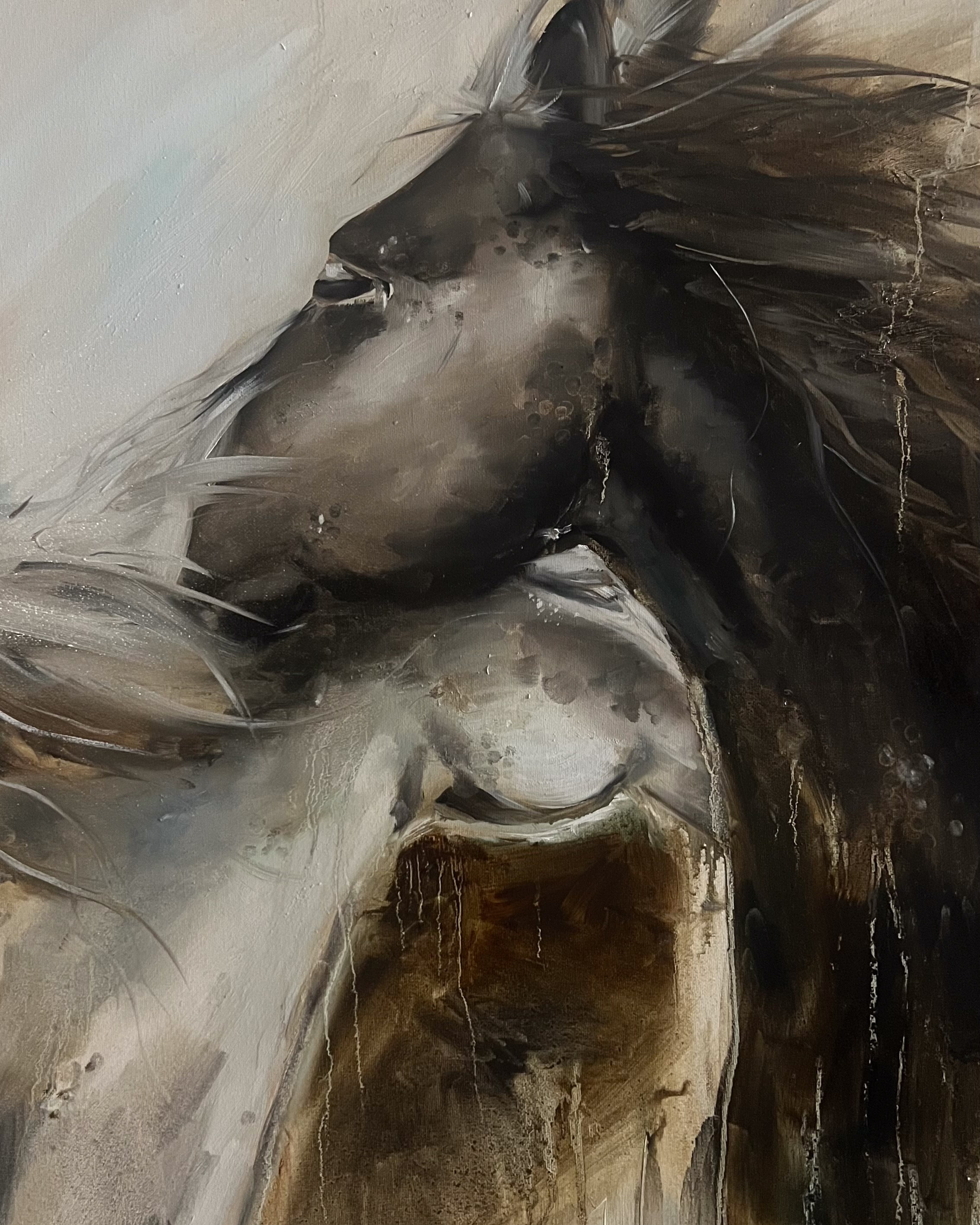 Арина Кузнецова Худоджник фотограф Арина Кузнецова серия картин Кони Мечтать как чувстовать картина любовь