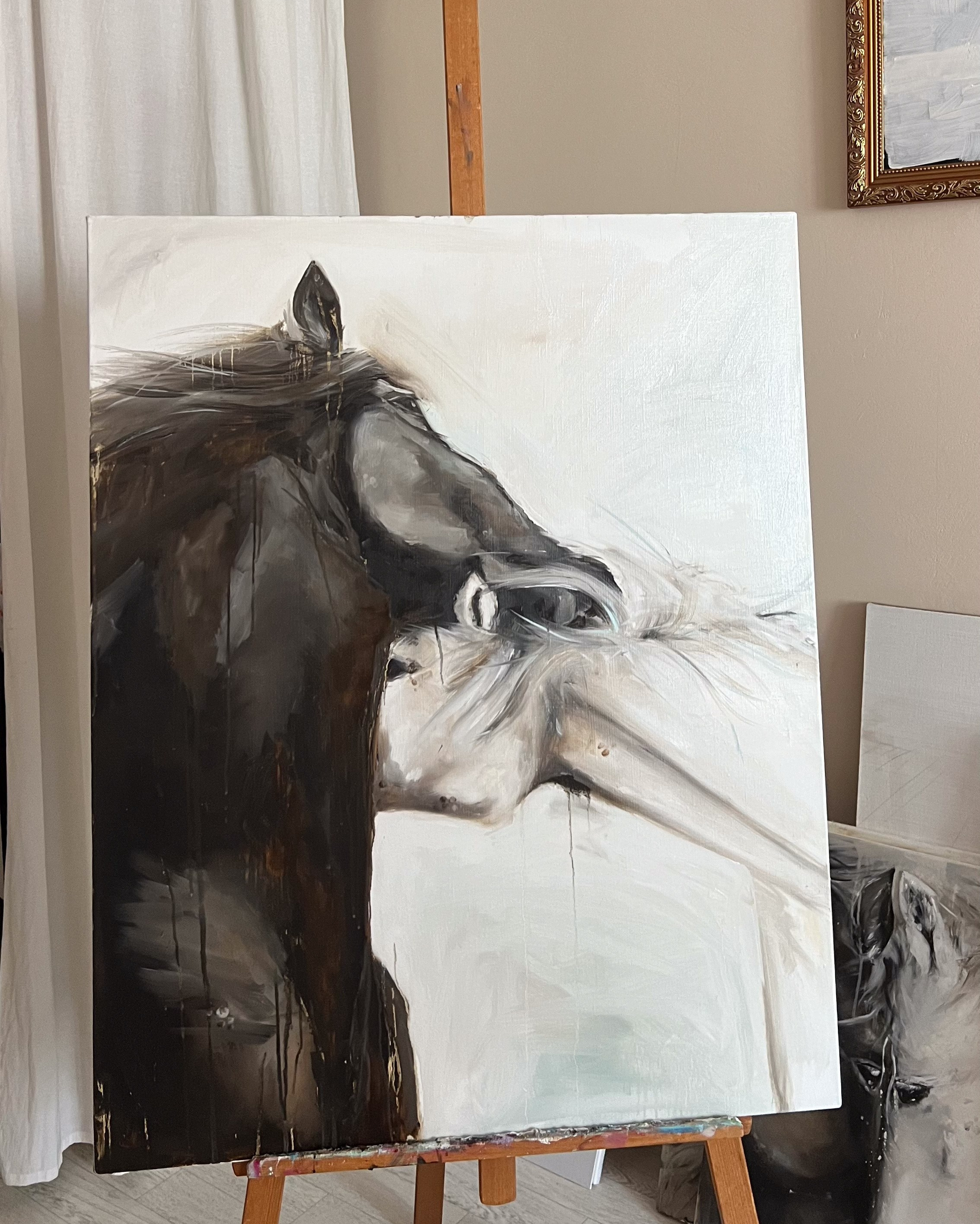 Арина Кузнецова Худоджник фотограф Арина Кузнецова серия картин Кони Мечтать как чувстовать картина верность