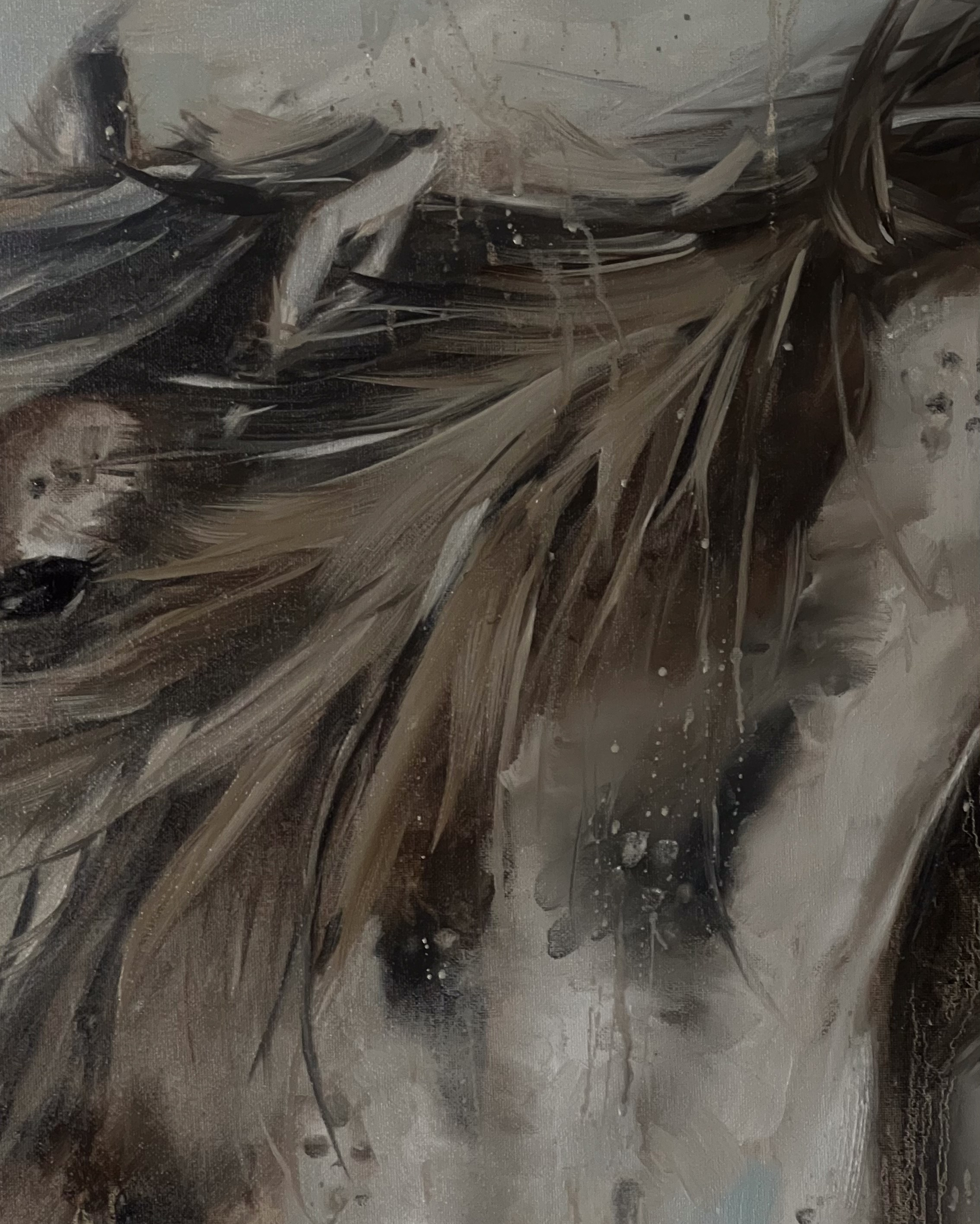 Арина Кузнецова Худоджник фотограф Арина Кузнецова серия картин Кони Мечтать как чувстовать картина ннежность