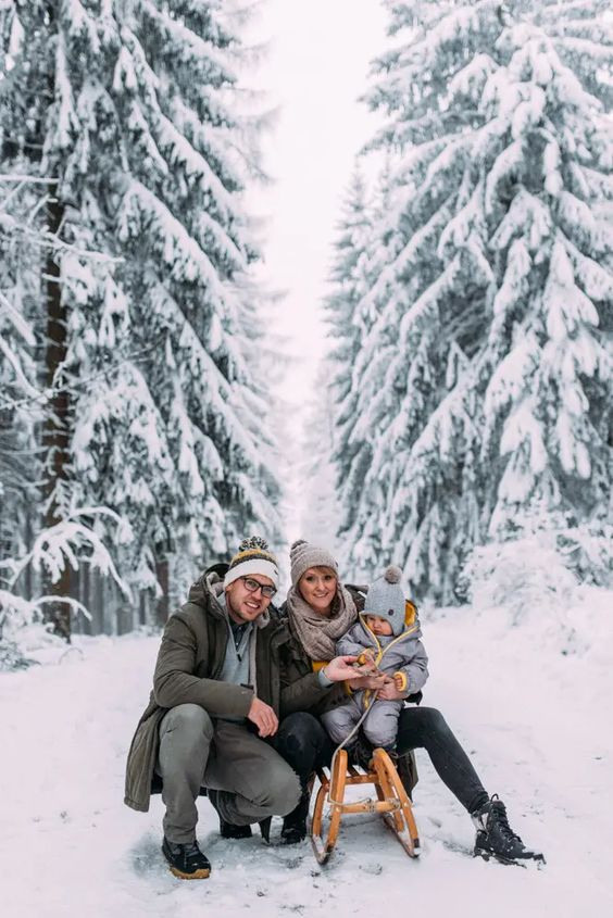 Топ 11 идей новогодней фотосъёмки!