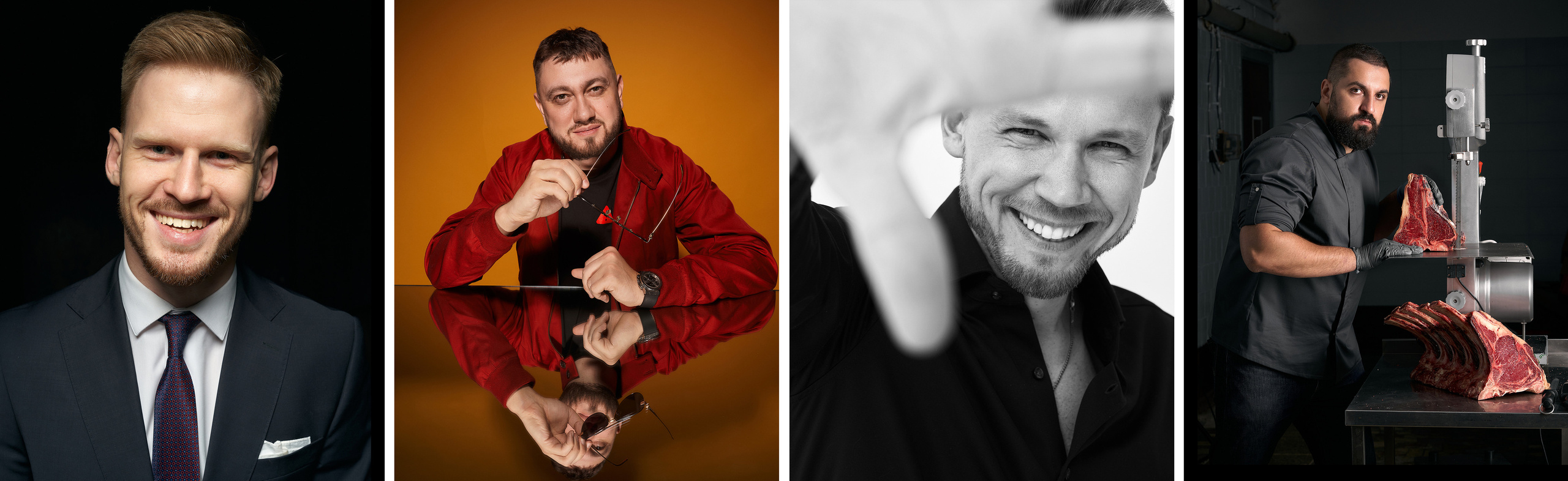 Стильные мужские имиджевые портреты