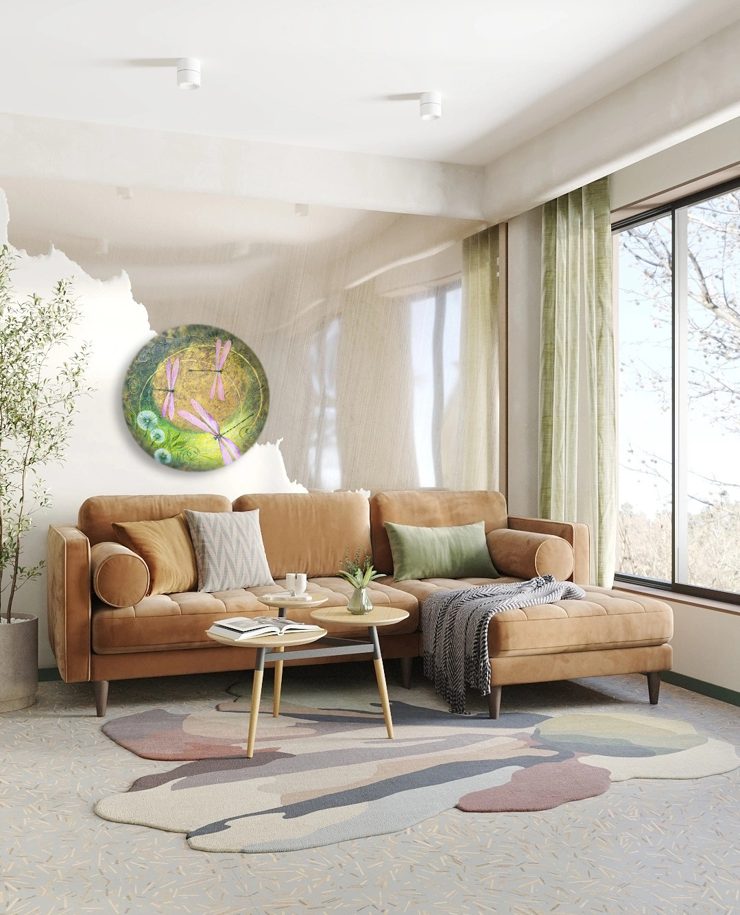 Абстракция № 2. Фактурные картины для интерьера