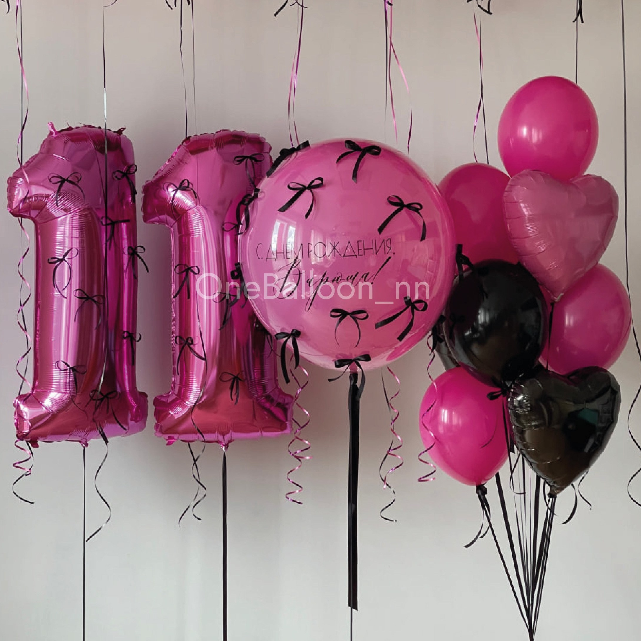 Воздушные шарики для девочки. One Balloon Воздушные и гелиевые шары Фотозоны Нижний Новгород