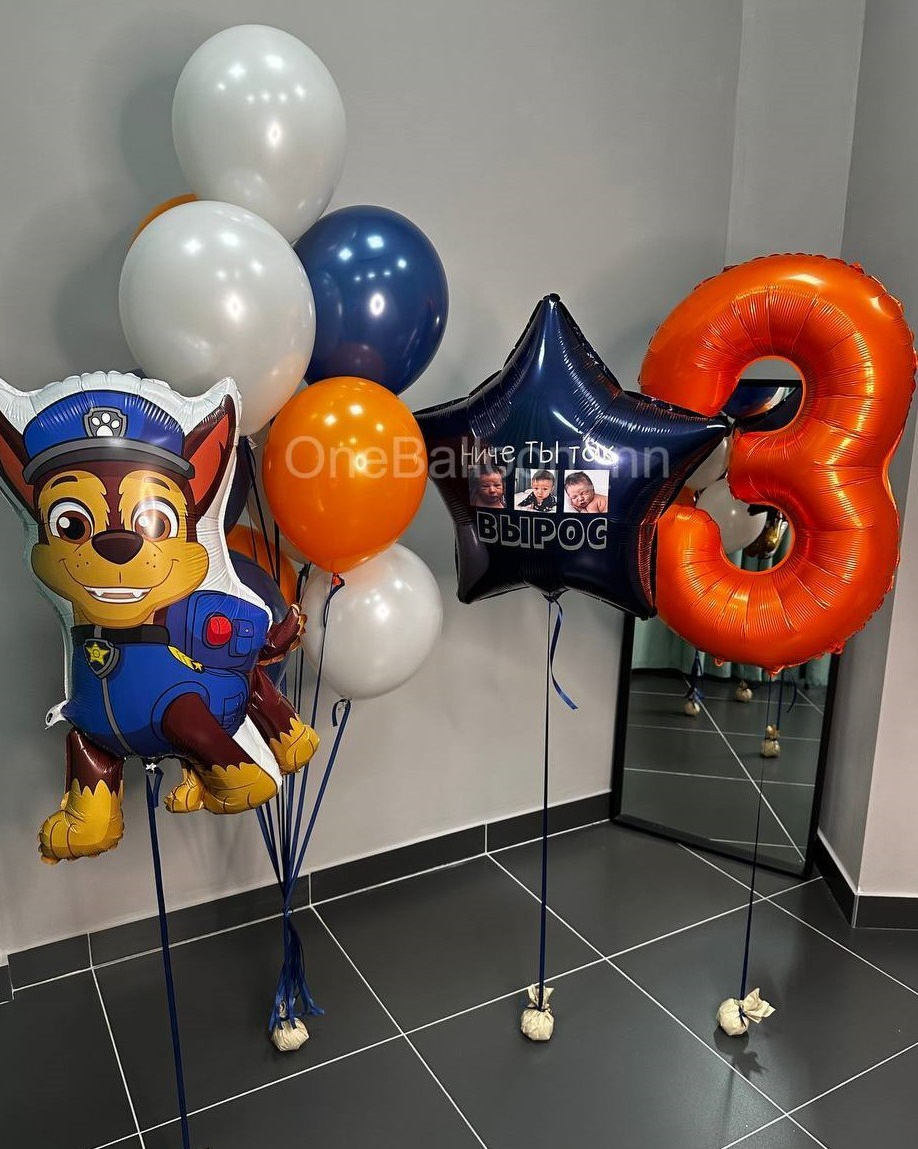 Воздушные шарики для мальчика. One Balloon Воздушные и гелиевые шары Фотозоны Нижний Новгород