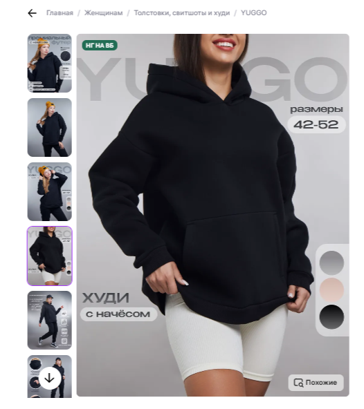 съемка для маркетплейсов