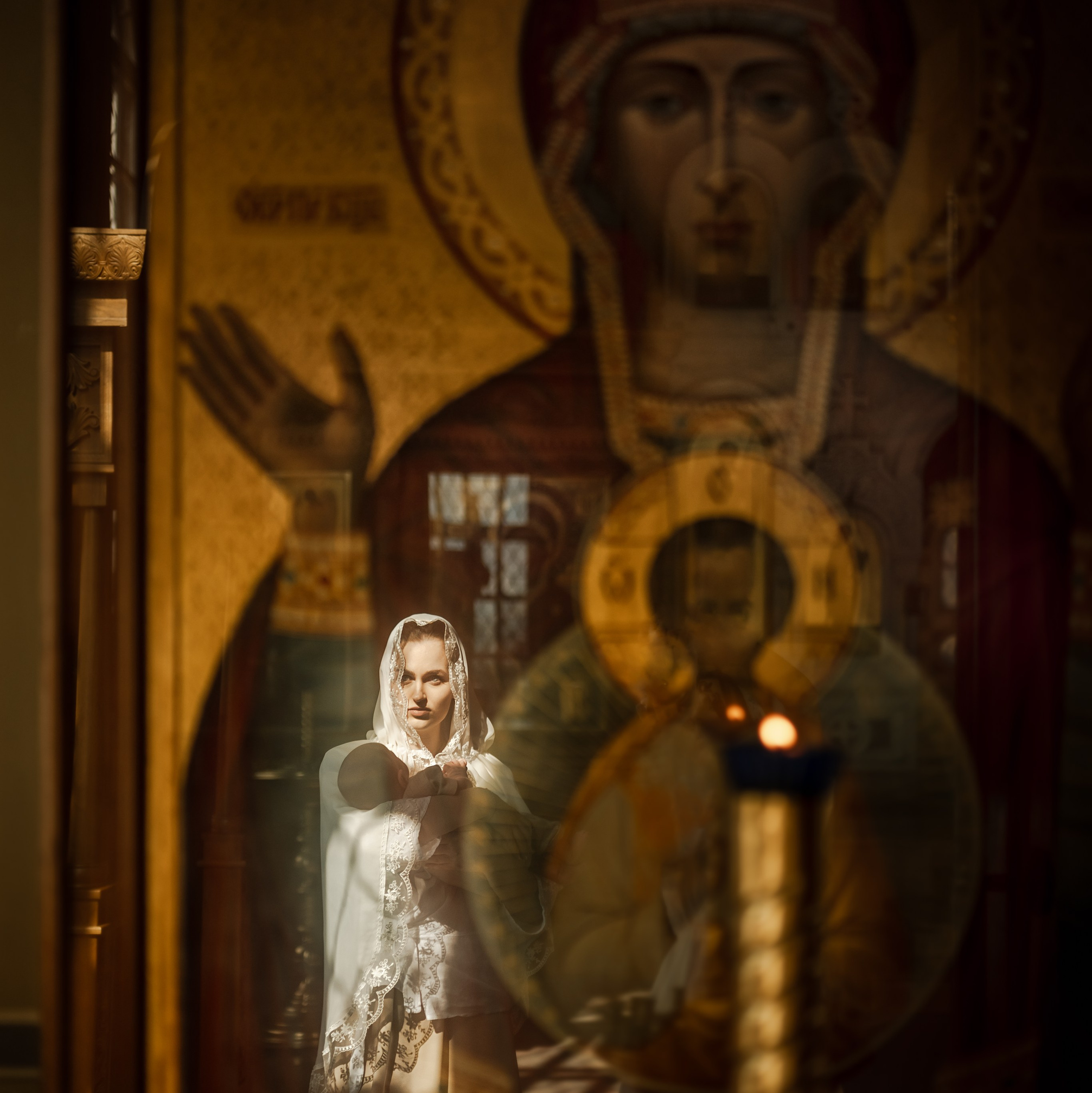 Таинство Крещения. Профессиональный семейный и церковный фотограф в Ростове-на-Дону