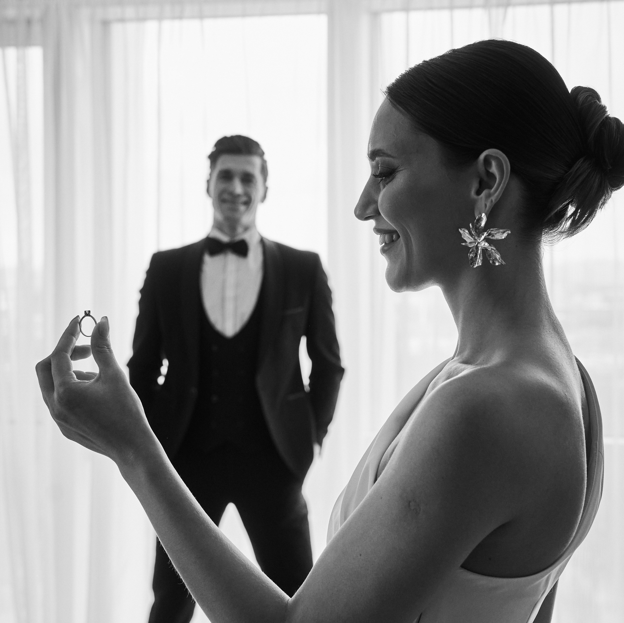 Свадебная фотосессия в гостинице 