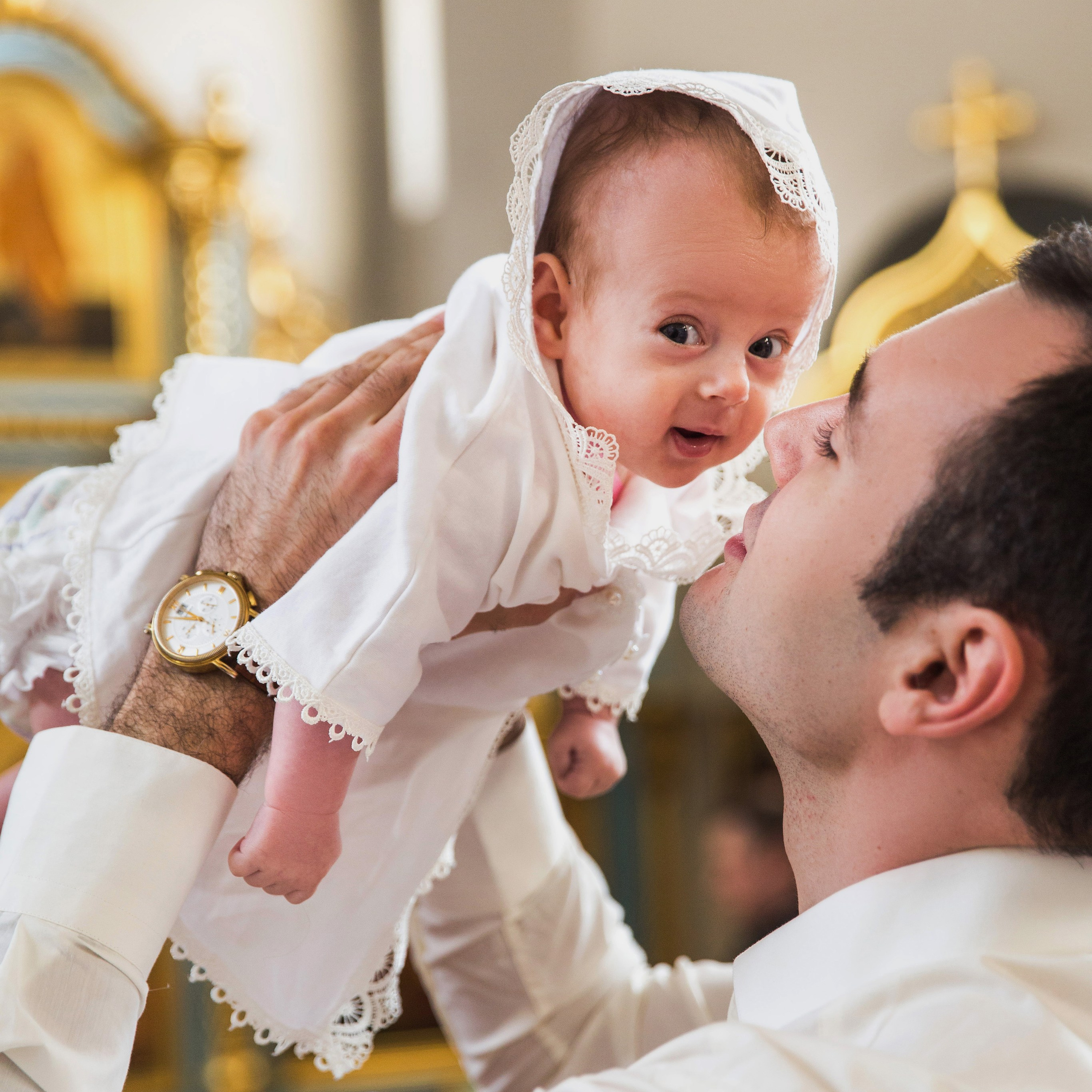 Фотосъемка церемонии крещения ребенка