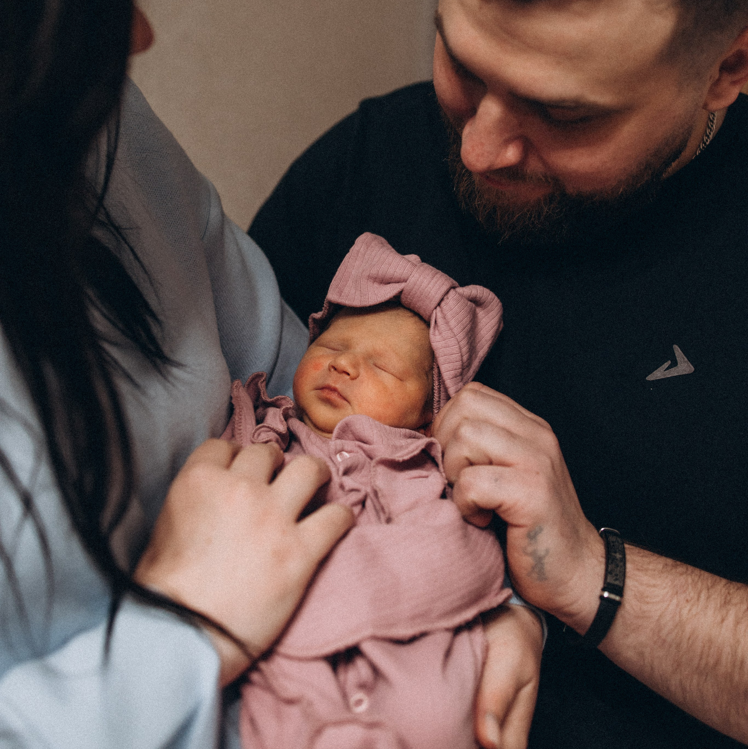 Роды и первая встреча. Семейный фотограф Нижневартовск Тюмень Ефимова Ирина