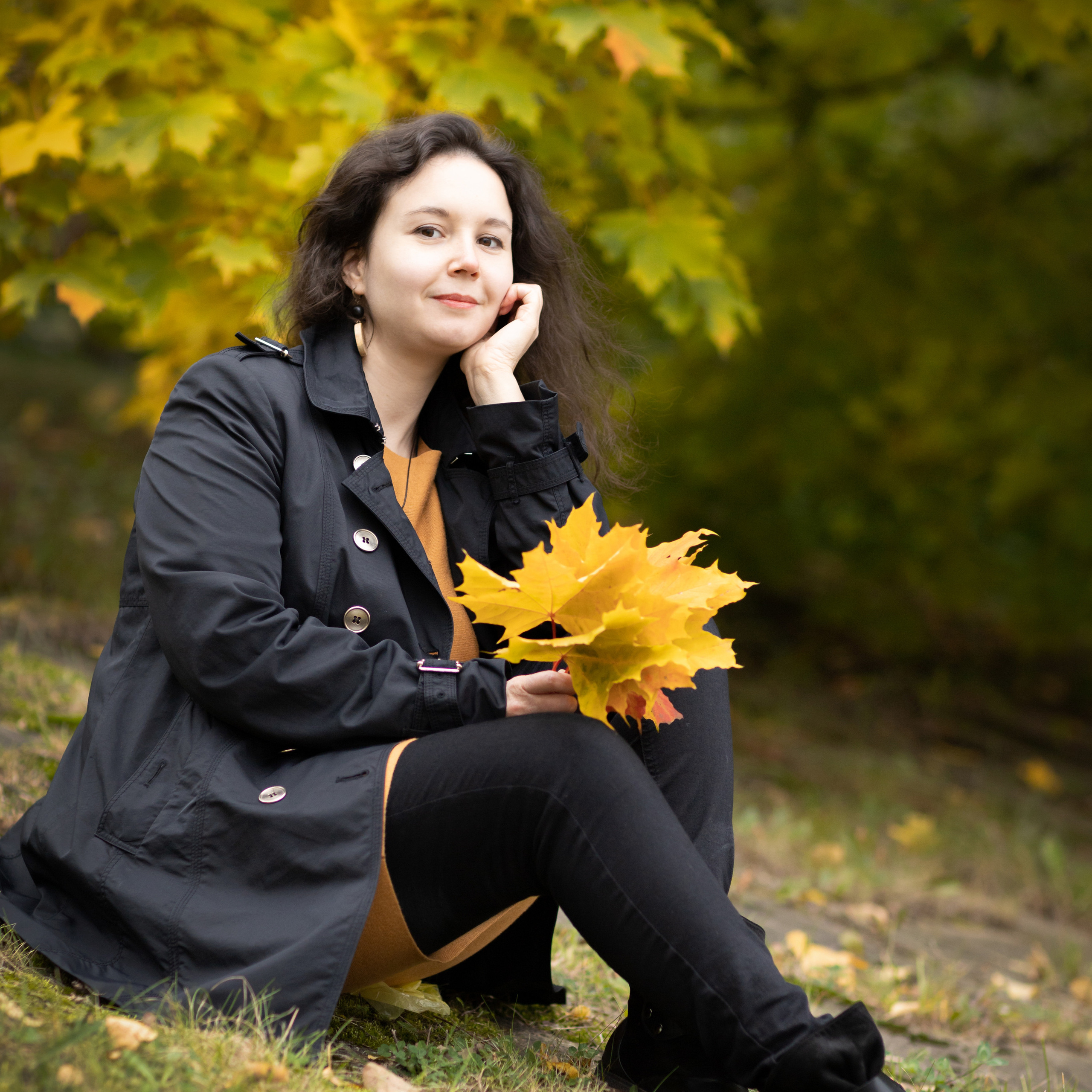 Золотая осень. Фотограф в Москве Катарина Крук