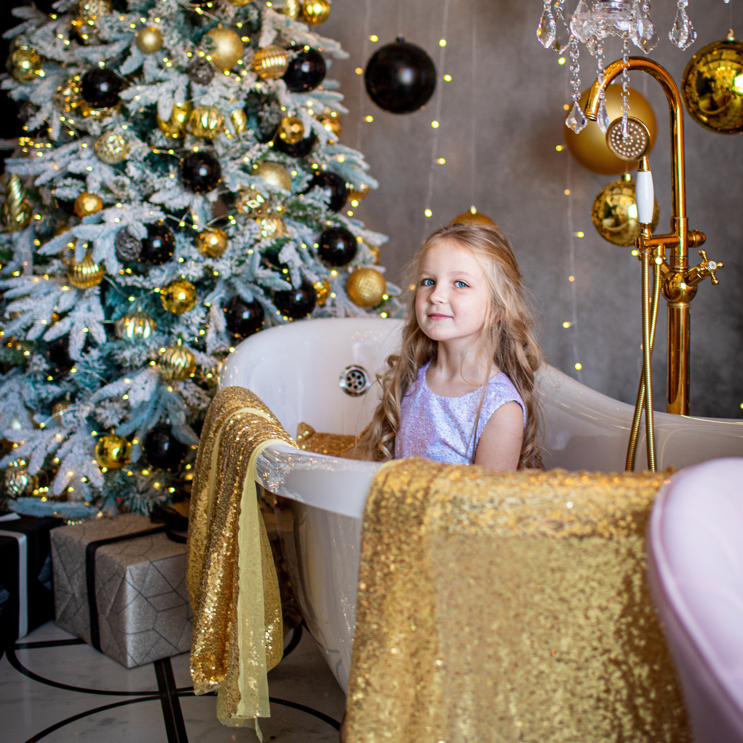 Новогодняя съемка. Фотограф и ретушер в Хабаровске Асаулко Александра